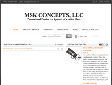 Tablet Screenshot of mskconcepts.com